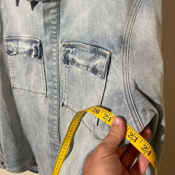 Ksubi Faded Blue Shirt Jacket - Picture 5 of 6
